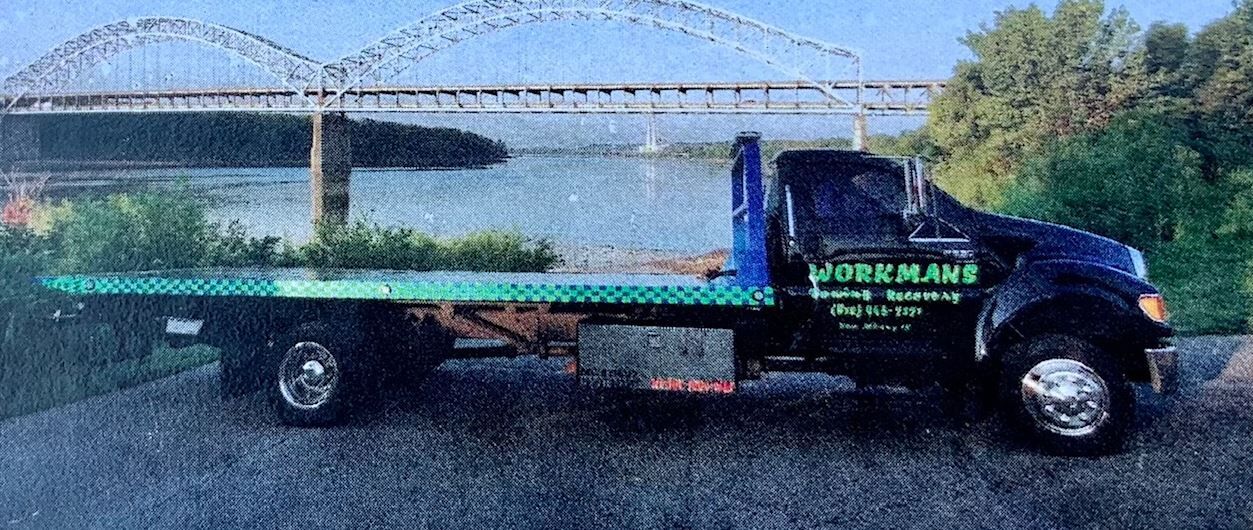 stolen tow truck